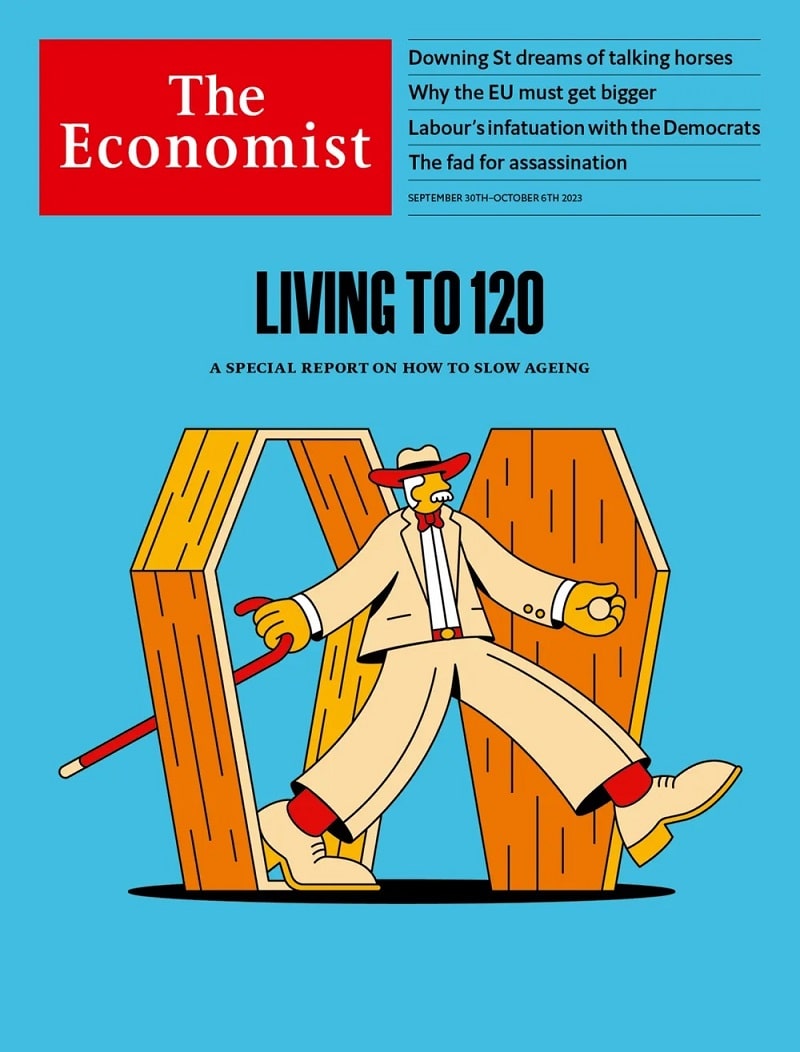 A capa da revista The Economist, que aborda o tema 